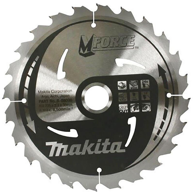 Lama per sega circolare Makita, MFORCE 180 x 20 mm - 16 denti