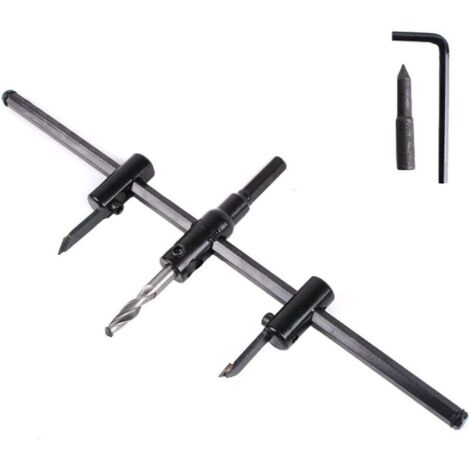 Lama per sega circolare regolabile da 30-300 mm per cartongesso, lavorazione del legno e progetti fai da te, tagli circolari precisi