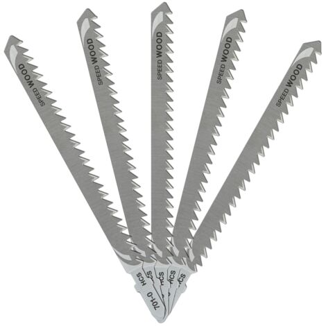 Lama per sega Dewalt 132x4mm T301DL per legno / 5 pezzi.