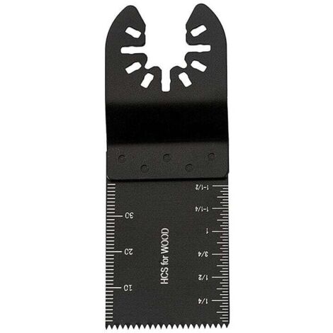 Lama per sega oscillante da 20 pezzi, accessori per utensili oscillanti multifunzione in acciaio ad alto tenore di carbonio da 34 mm, accessori per lame per sega Kit a sgancio rapido per legno/metallo