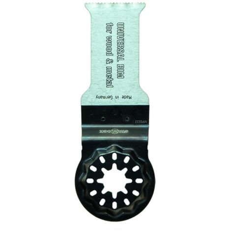 Lama per sega oscillante MPS BRAND, confezione da 10, compatibile con utensili standard.