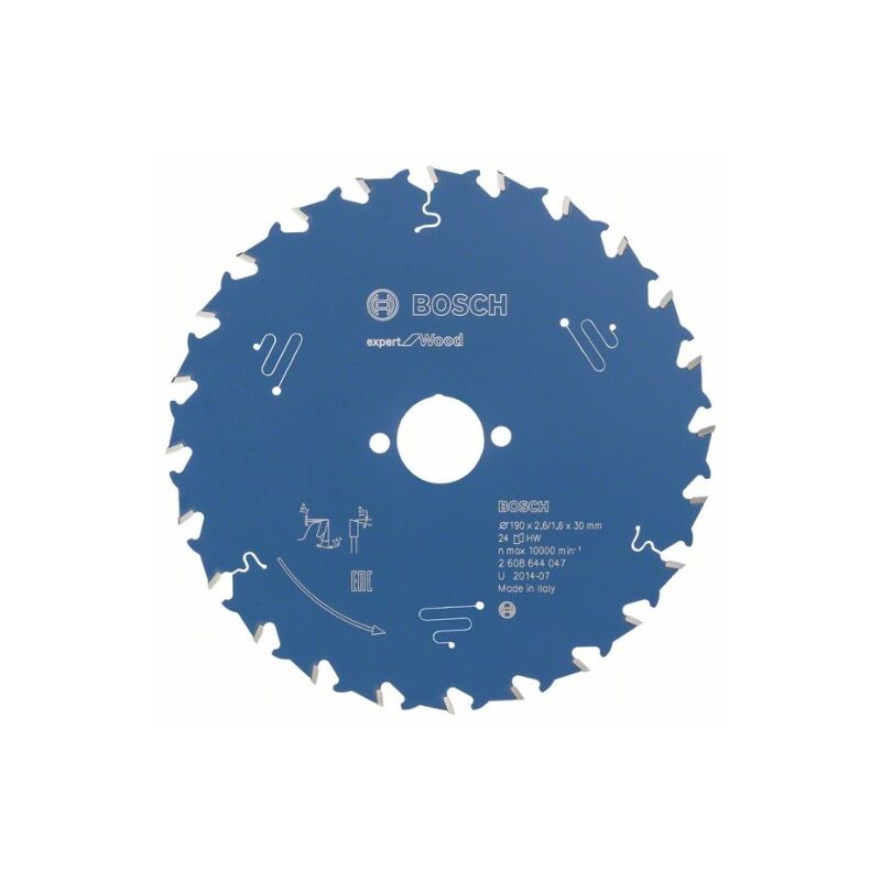 Bosch - Expert for Wood lama circolare Ø30mm - 190 x 30 x 2,6 mm, 24 - 2 608 644 047