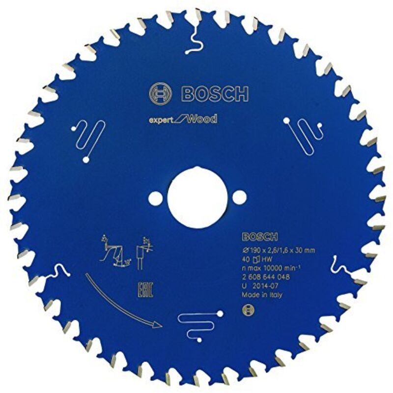 Bosch - Expert for Wood Lama per seghe circolari 190x30 mm per legno