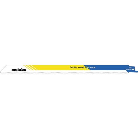 Lama per seghetto a tazza flessibile L.300mm spessore 0,9mm passo denti 1,8-2,6mm BiMetallo