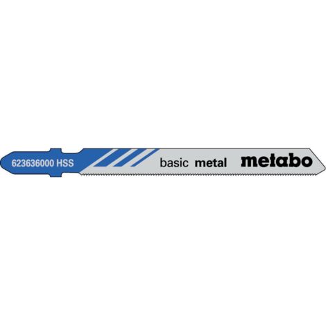 Lama per seghetto alternativo classica Nutz-L.66mm passo denti 0,7mm HSS, ondulata, confezione da 5 pezzi