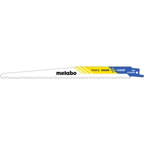 Lama per seghetto alternativo flessibile L225xSpessore 1,25mm, passo dei denti 3,2-5,1mm, BiMetallo/5-8TPI