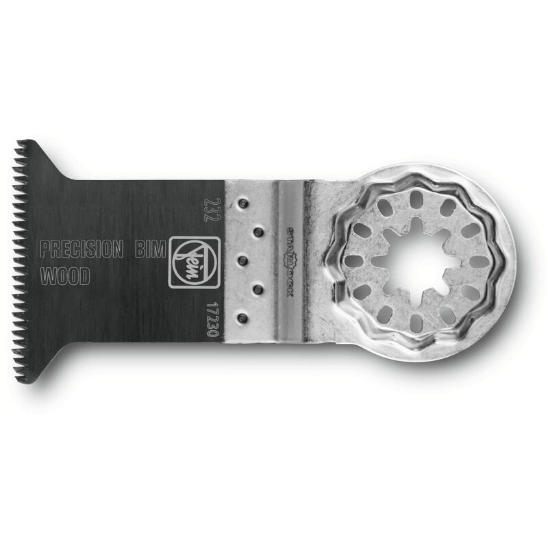 Image of E-Cut Lama da taglio di precisione, Conf. 10 pz., Larghezza 50 mm, Lunghezza 50 mm, Attacco Starlock, Lama bimetallica con dentatura giapponese su