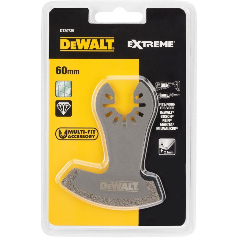 Dewalt - DT20739 accessorio per utensile multifunzionale lama de sega a segmento