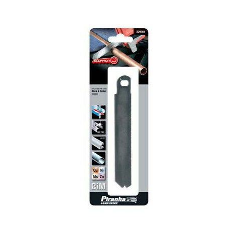 Lama per Taglio Metalli X29981 per Black&Decker Scorpion KS880EC KS890K 153 mm
