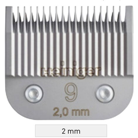 Lama per tosatrice Heiniger Saphir 2 mm per cane e gatto