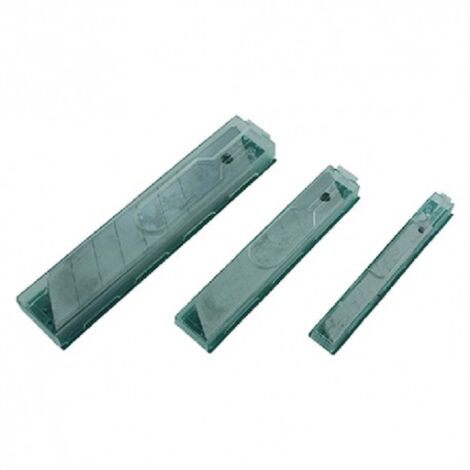 Lama "Professionale" a spezzare per cutter cf. 10 x 10 pz -18 mm