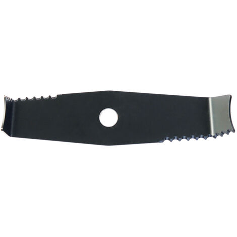 LAMA SEGHETTATA A 2 DENTI  mm 300 - spessore mm 3  - Senza Marca