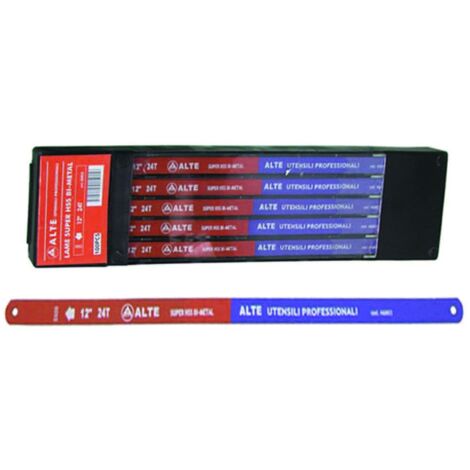 Lama super-hss bimetal professionale - 10 pz