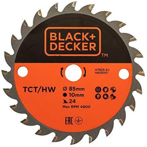 LAMA TCT PER MINI SEGA CIRCOLARE 'A7525-XJ' ø 85 mm foro 10 mm - 24 denti