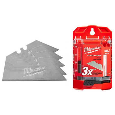 Milwaukee 4932471359 - Coltellino / Cutter con tasto per scorrimento