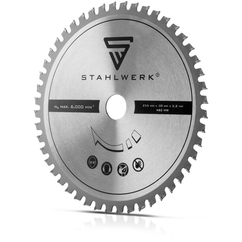 Lama universale Stahlwerk 255 x 2,2 / 30 mm