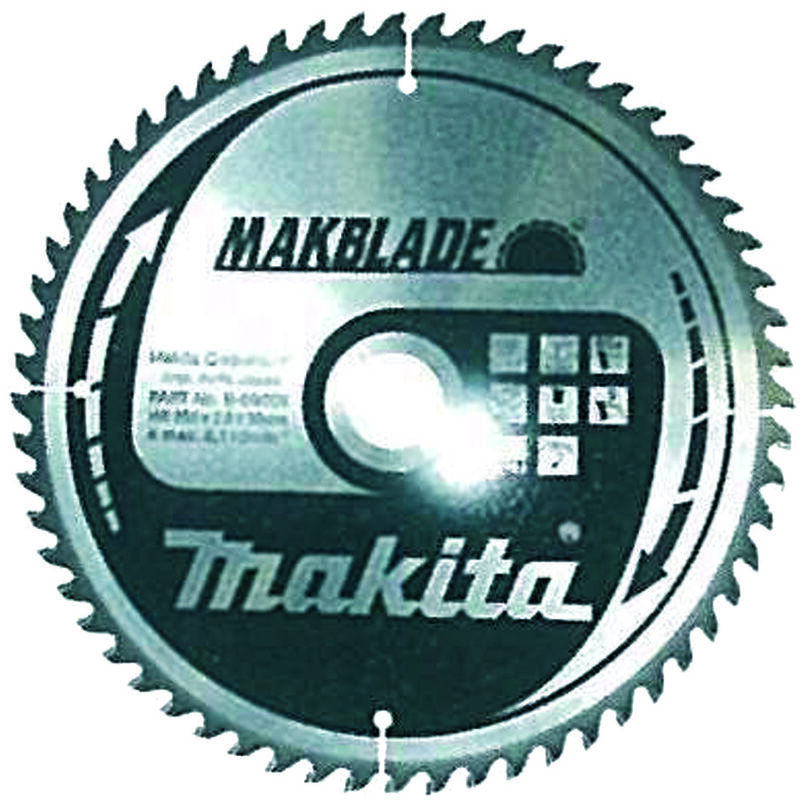 Makita - Lama widia makblade per legno per troncatrici - ø mm.305 foro 30 spess.mm.2,3 denti 60