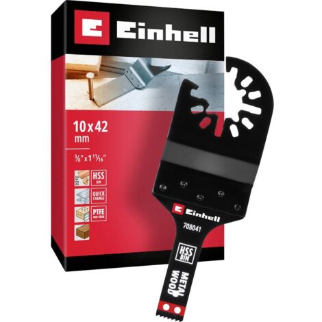 LAMA X MULTIFUNZIONE DRITTA EINHELL - UNIVERSALE MM 10X42 - 2 Pezzi