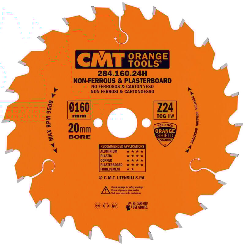 284.216.40M LAMA X NON FERROSI-PLASTICA HW 216x2.6/2.2x30 Z40 TCG 5°POS
