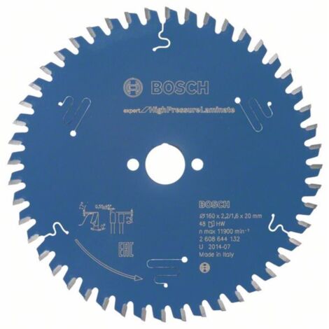 Lama Z48 Circulaire.Expert Hpl160X2,2X20Mm Tf Bosch