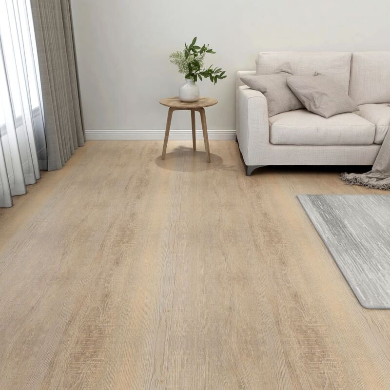 

Lamas para suelo autoadhesivas 55 uds PVC 5,11 m² marrón - Marrón