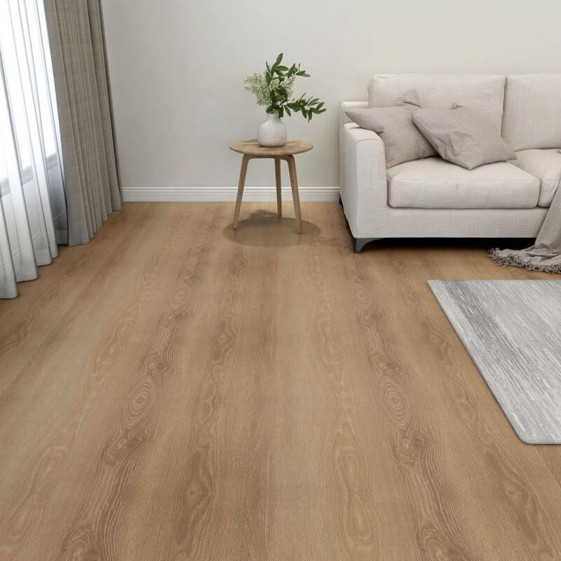 

Lamas para suelo autoadhesivas 55 uds PVC 5,11 m² marrón - Marrón