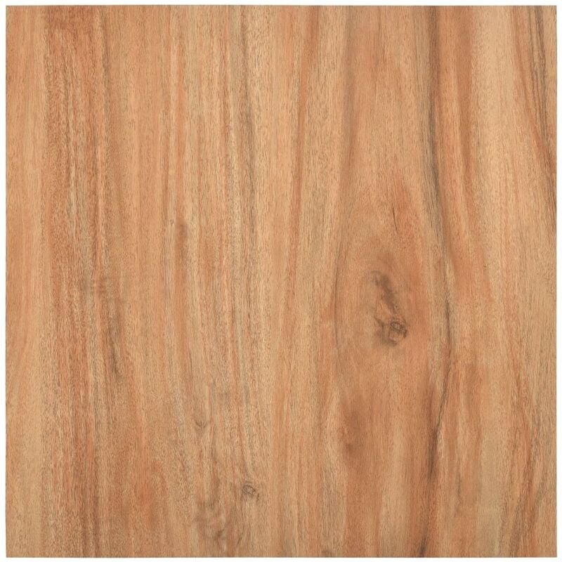 

Lamas para suelo autoadhesivas PVC color madera claro 5,11 m²