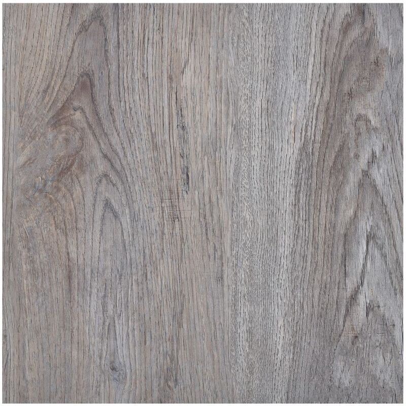 

Lamas para suelo autoadhesivas PVC marrón claro 5,11 m²