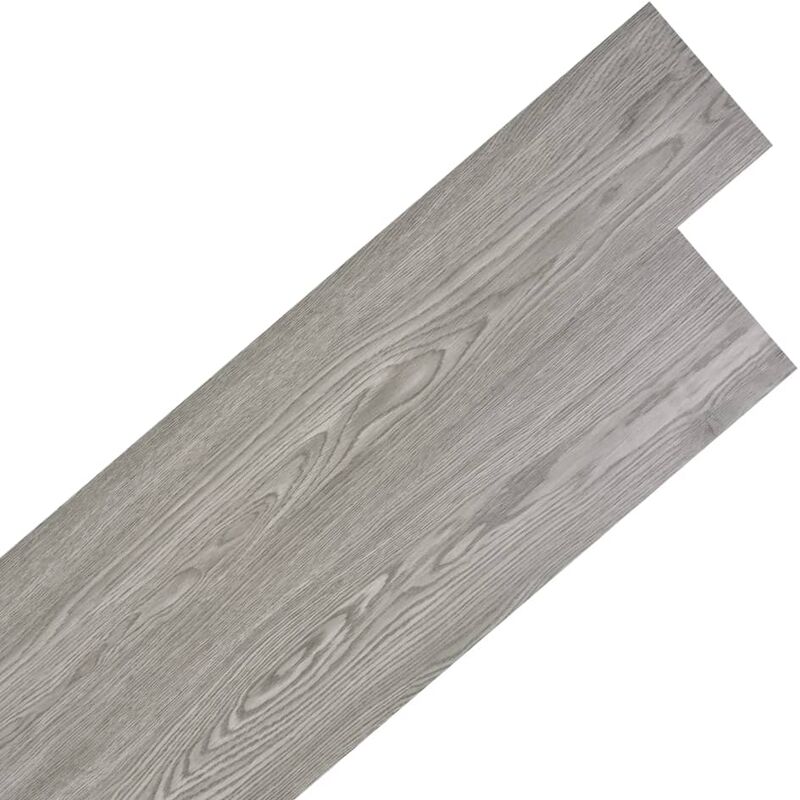 

Lamas para suelo de PVC autoadhesivas 5,02m² 2mm gris oscuro