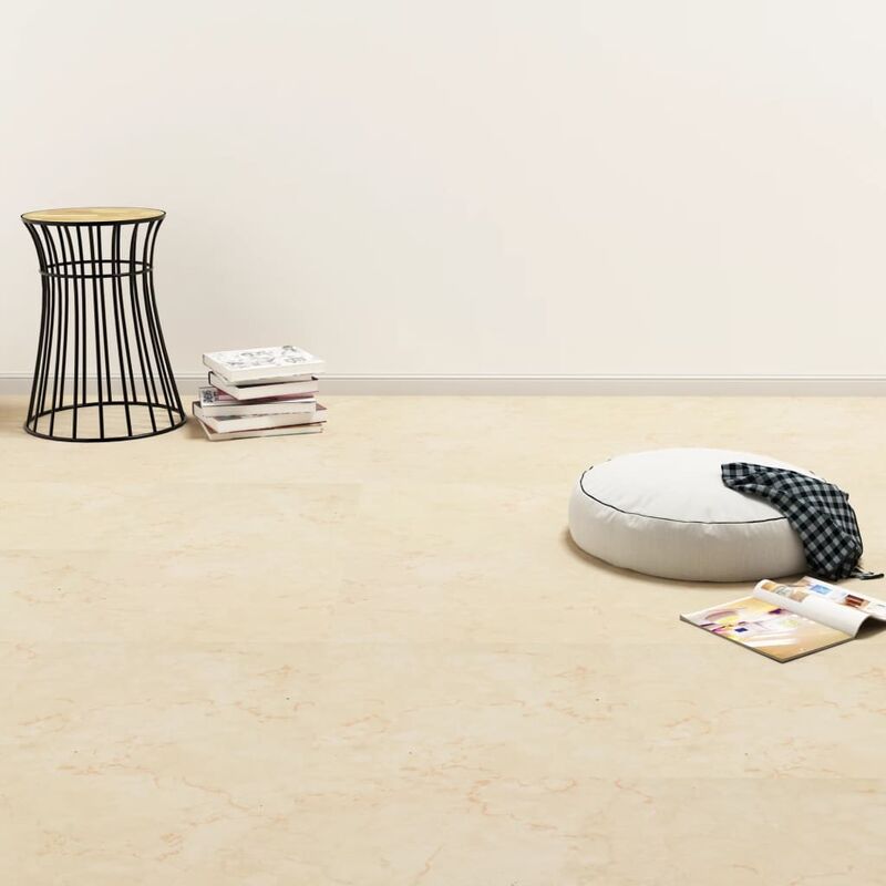 

Lamas para suelo de PVC autoadhesivas beige 5,11 m²