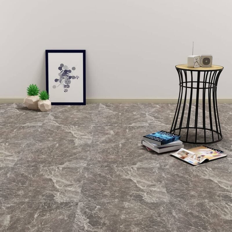 

Youthup - Lamas para suelo de PVC autoadhesivas mármol negro 5,11 m² - Negro