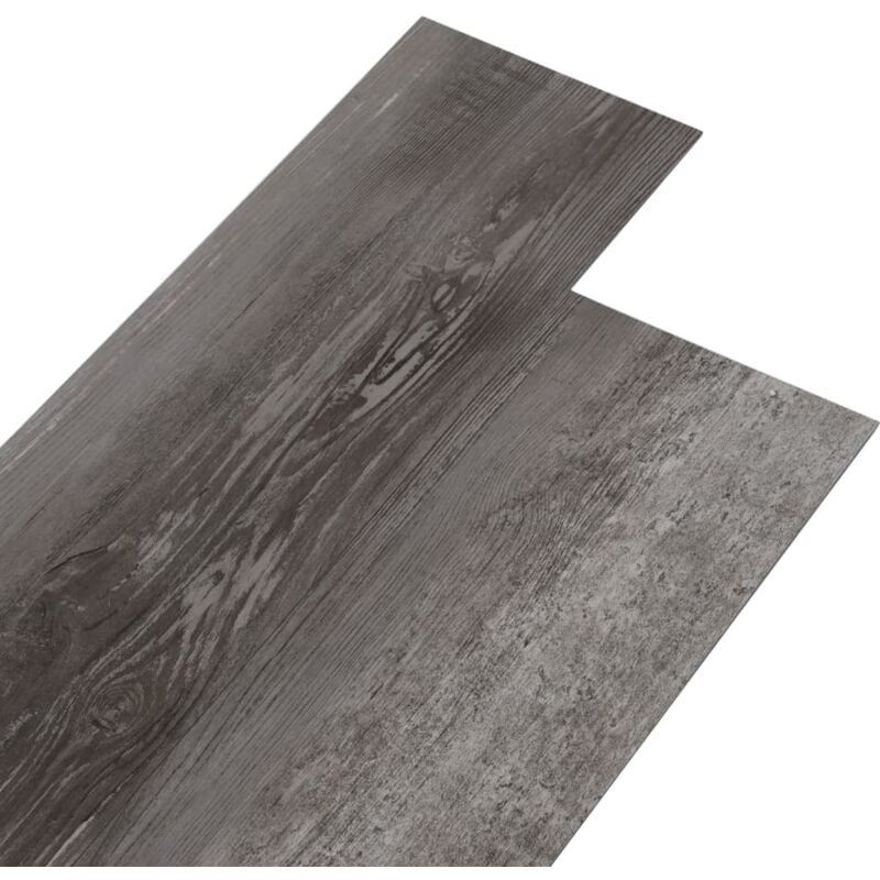 

Lamas para Suelo de PVC Madera Rayada 4,46 m² 3 mm - Marrón - Vidaxl