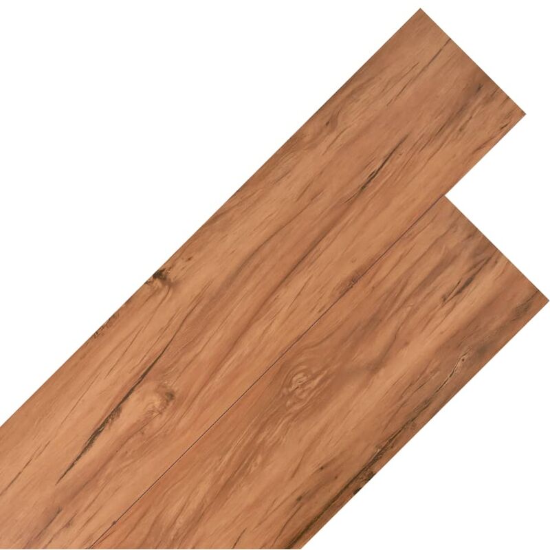 

Lamas para Suelo de PVC Olmo Natural 4,46 m² 3 mm - Marrón - Vidaxl