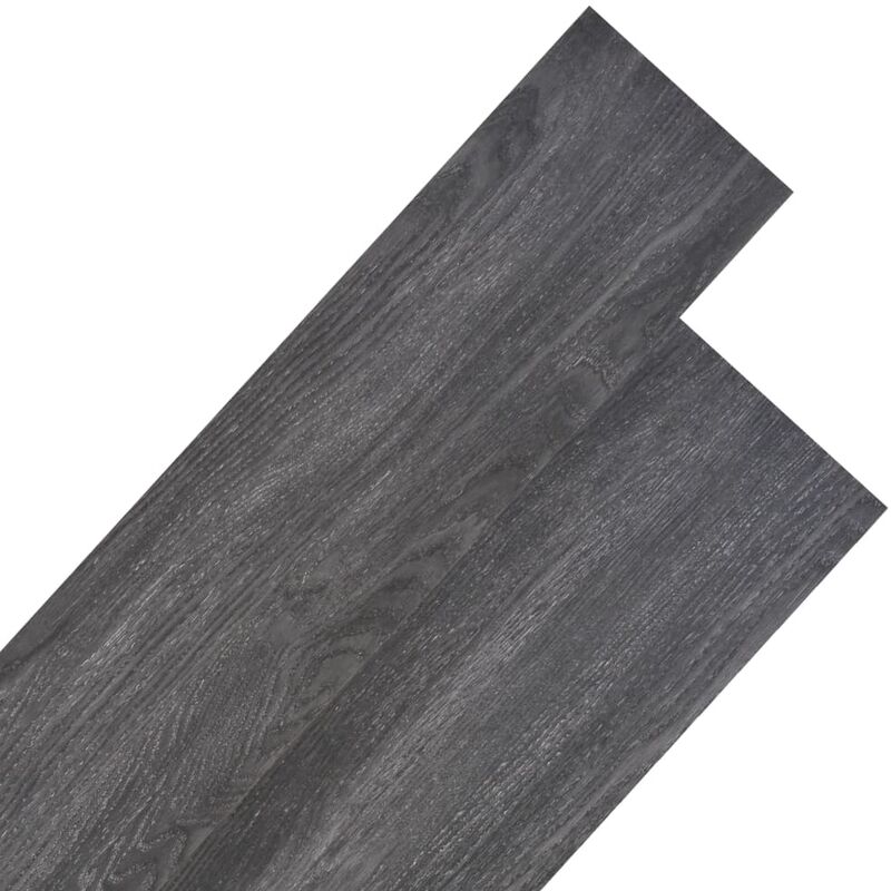 

Lamas para suelo de PVC negro 4,46 m² 3 mm - Negro