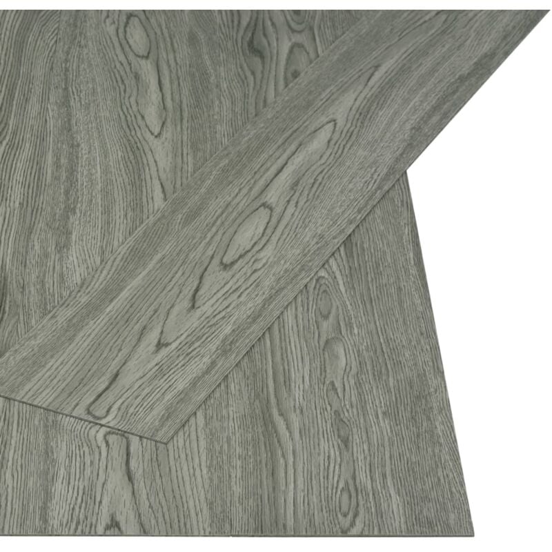 

Lamas para suelo PVC autoadhesivas 4,46 m² 3 mm gris - Gris - Vidaxl