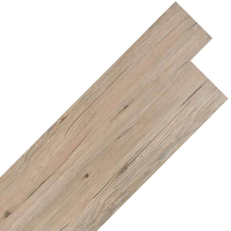 

Lamas para suelo PVC autoadhesivas 5,02m² 2mm roble marrón