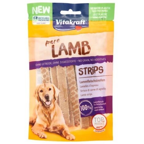 lamb strisce con carne di agnello 80 gr. - vitakraft