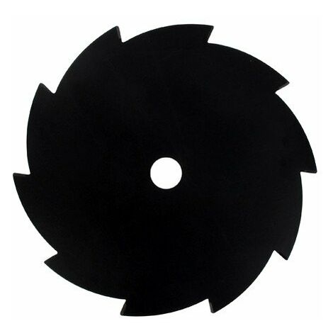 Lame 10 dents plate 255mm UNIVERSELLE pour débroussailleuse