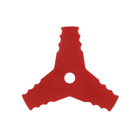 Lame 3 Dents En élastomère. Flexible Et Incassable Pour Utilisation Le Long De Murs Ou Sur Pavés Auto-bloquants - Coupe 250mm, A