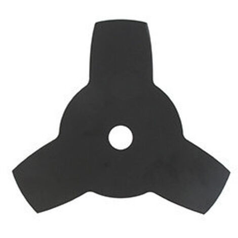 Lame 3 dents pleine 255mm UNIVERSELLE pour débroussailleuse