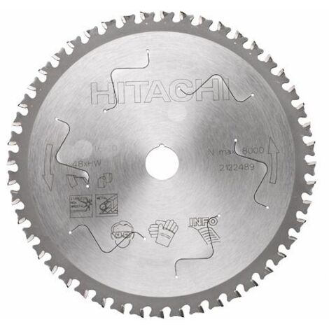 Lame Ø305 60 nég.- alés.25.4mm coupe inox CD 12F HIKOKI 752473