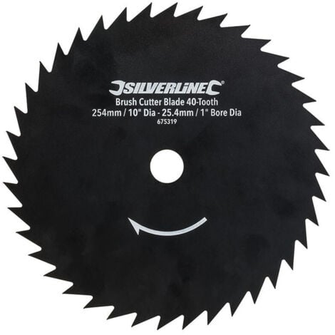 Lame 40 dents pour débroussailleuse - Alésage de 25,4 mm