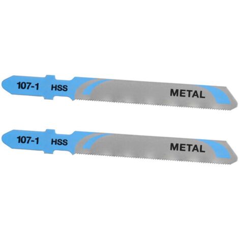 Lame 76x0.7 mm, per seghetto alternativo, per metallo, 2 pezzi