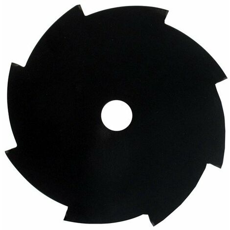 Lame 8 dents plate 255mm UNIVERSELLE pour débroussailleuse