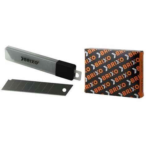 Lame a spezzare Brixo per cutters - Larghezza mm. 18 Spess. mm. 0,55 cf.10pz