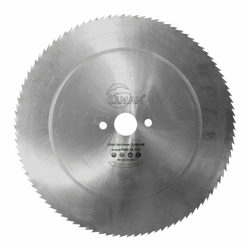 Leman - Lame Acier 500x3.0x30 96 Denture Couchee