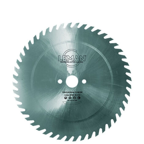 Lame acier D. 500 x ép dents 3.0 x Al. 30 mm. 56 dents crochets - 966.500.3056 - Leman