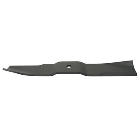Lame adaptable pour tondeuse ISEKI modèles: SG153, SG173 - L: 428mm, alésage central: 14,3mm. Remplace origine: 8593-060-002-00