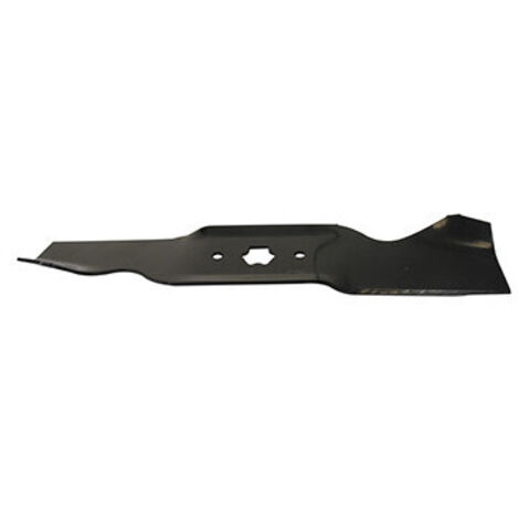 Lame adaptable pour tondeuse MTD - L: 376mm, alésage central: étoilé 6 pointes, entraxe: 64mm. Remplace origine: 742-0543, 942-0