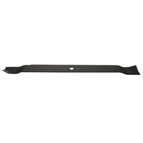 Lame adaptable pour tondeuse MTD modèle mod 450 - L: 762mm, alésage central étoilé, entraxe: 63,5mm. Remplace origine: 742-0609,